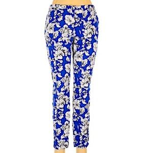 Forever 21 | crop floral mid rise pants
